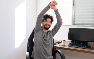 Exercises you can do while sitting at your desk