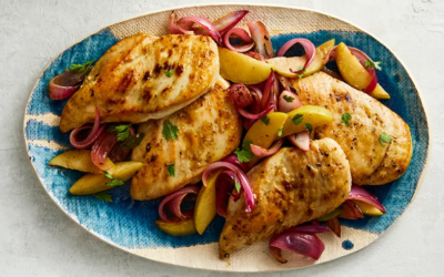 Apple-Braised Chicken